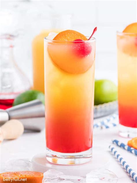 best glass for tequila sunrise